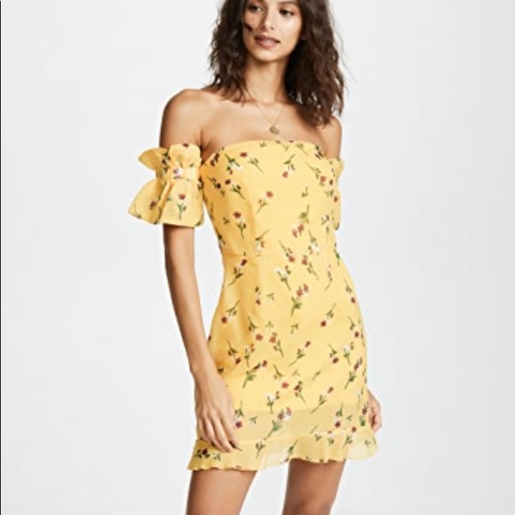 Nightwalker floral off the shoulder summer dress - Picture 2 of 5